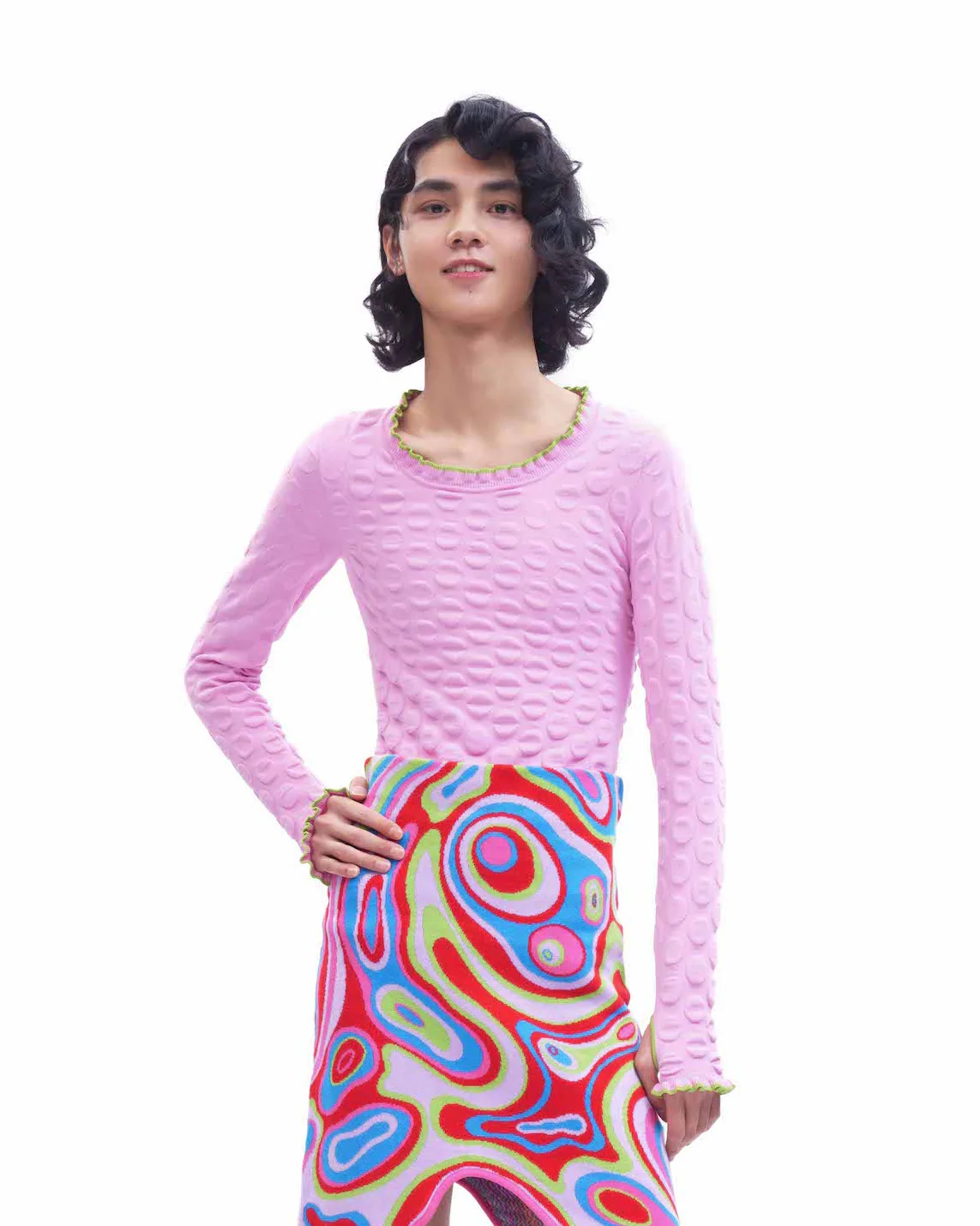 Egg Waffle (Peony Pink)