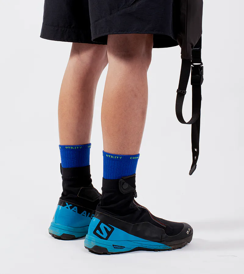 Blue - Essential Mid Socks