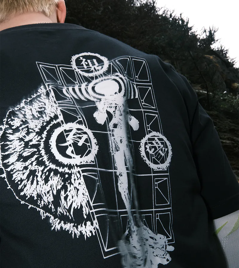 Black - Vision Knight S/S Tee