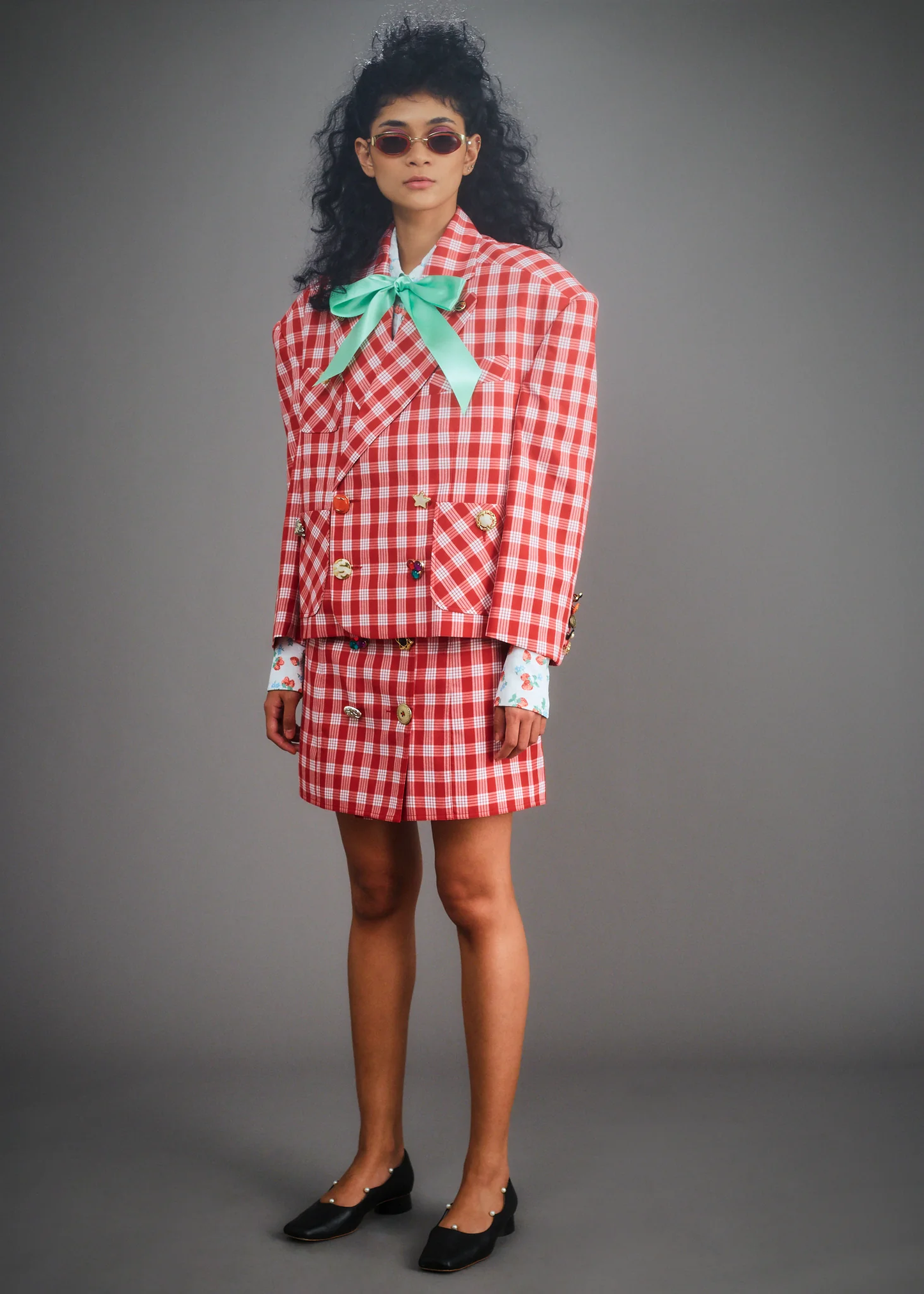 Palaccheck Gold Care Jacket (Passionate Red)