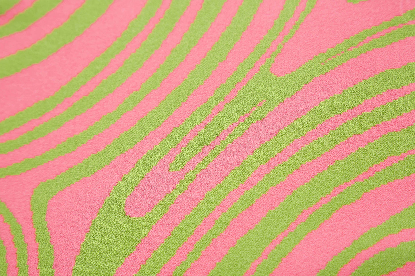 Marblelous Hankie (Flamingo Pink & Matcha Green)