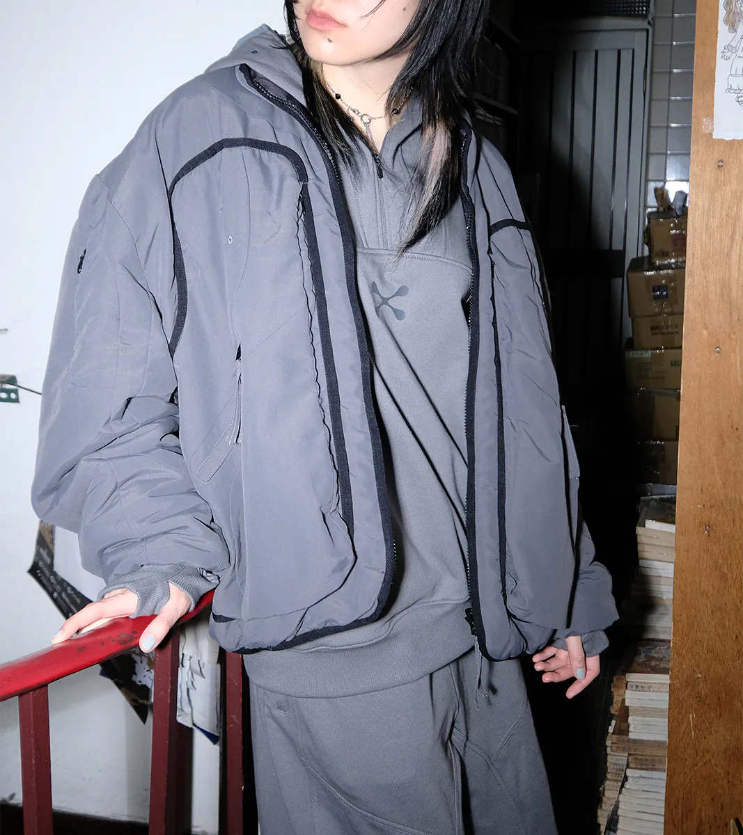Iron - Mask hoodie