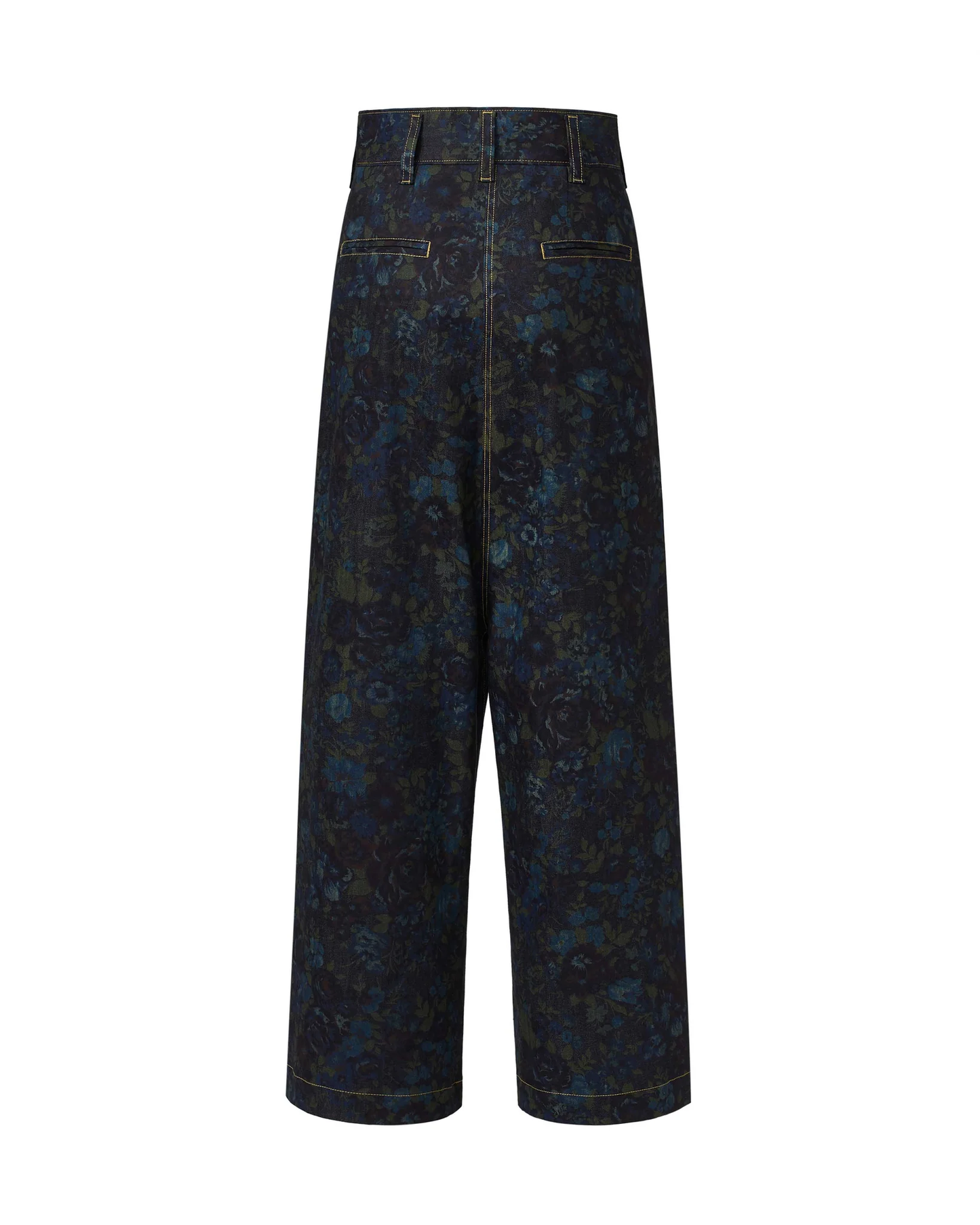 Fafa Raincoat (Blue Floral)