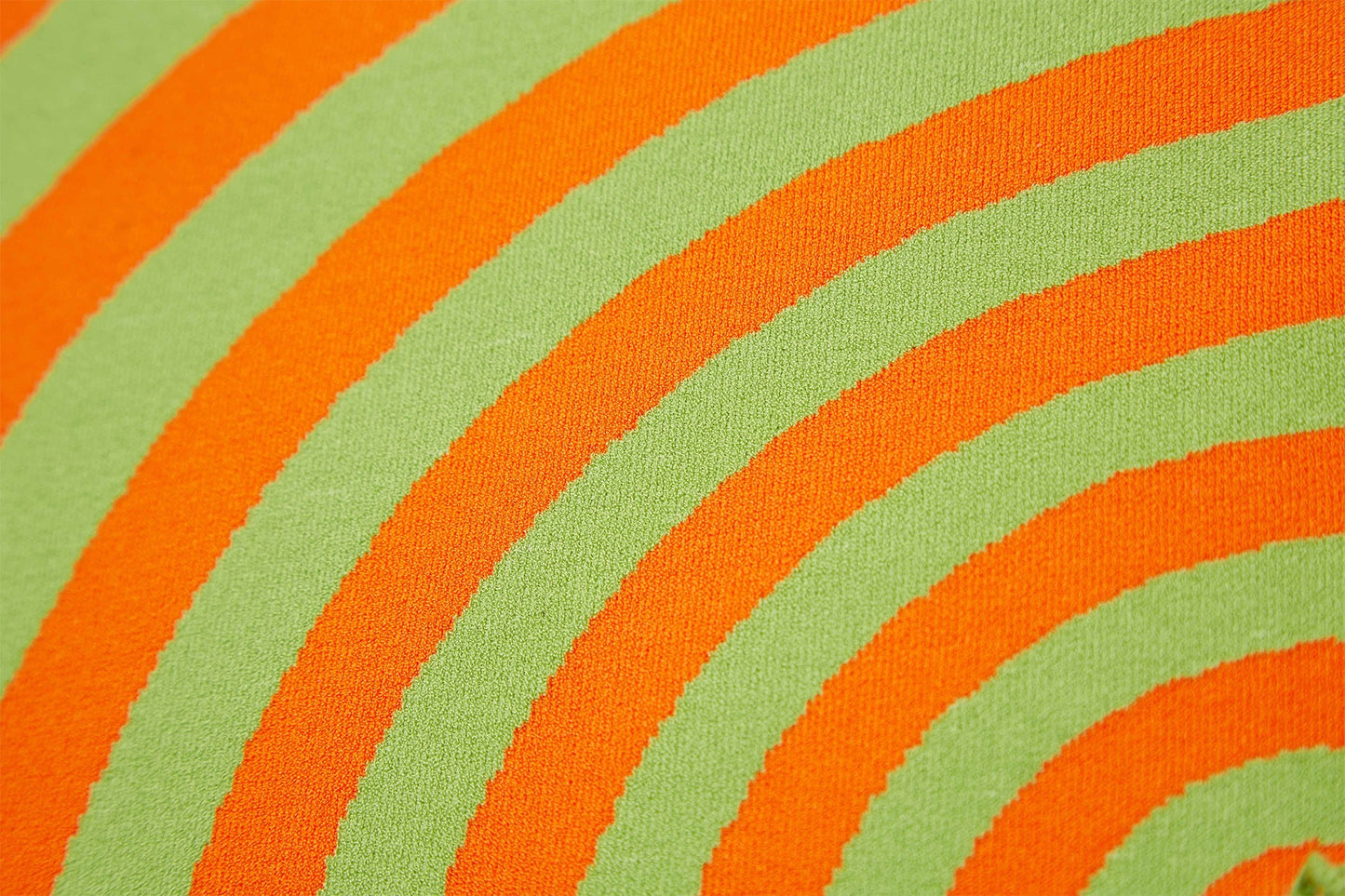 Hypnotia Hankie (Marigold Orange & Moss Green)