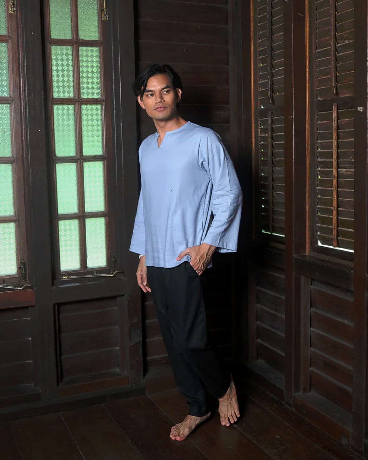 Sukma Top in Blue