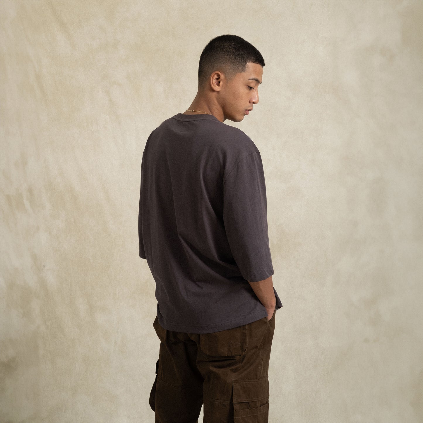 Q Tee / Cotton - Grey