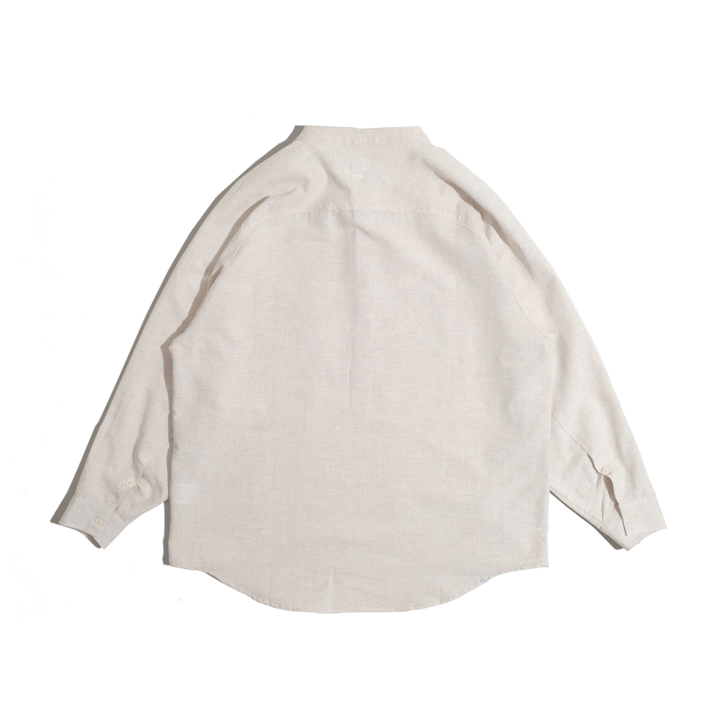 Popover Shirt / Cotton Linen - Beige