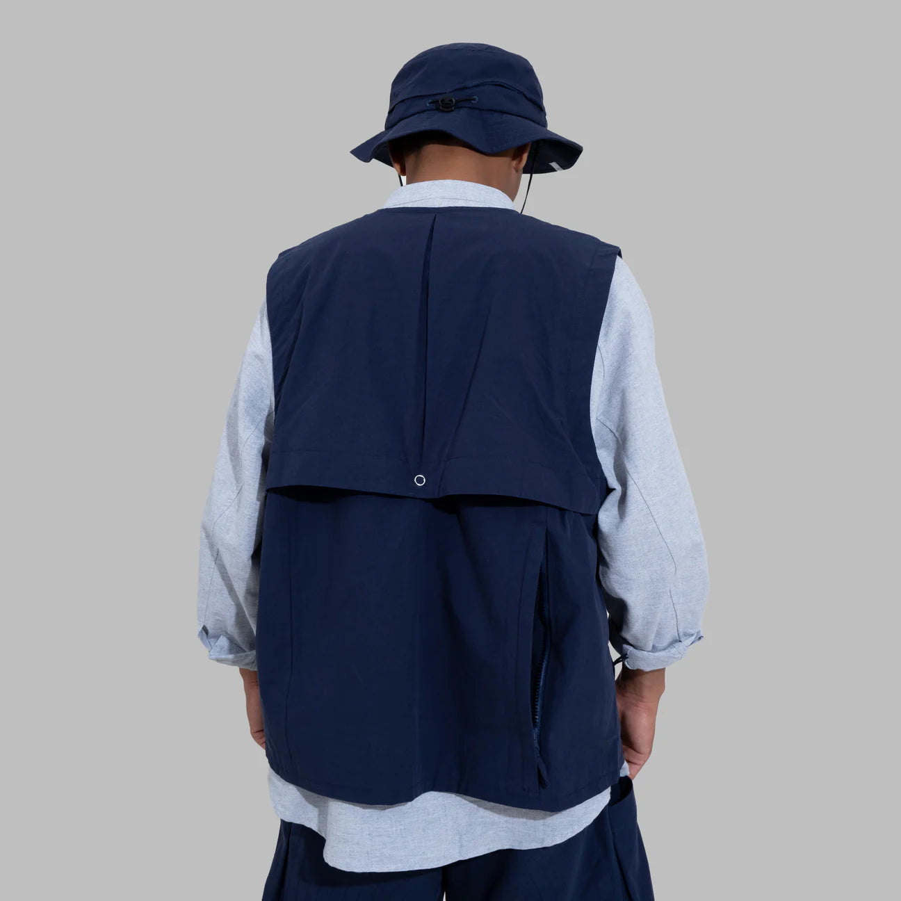 Ventilation Vest - cotton/navy