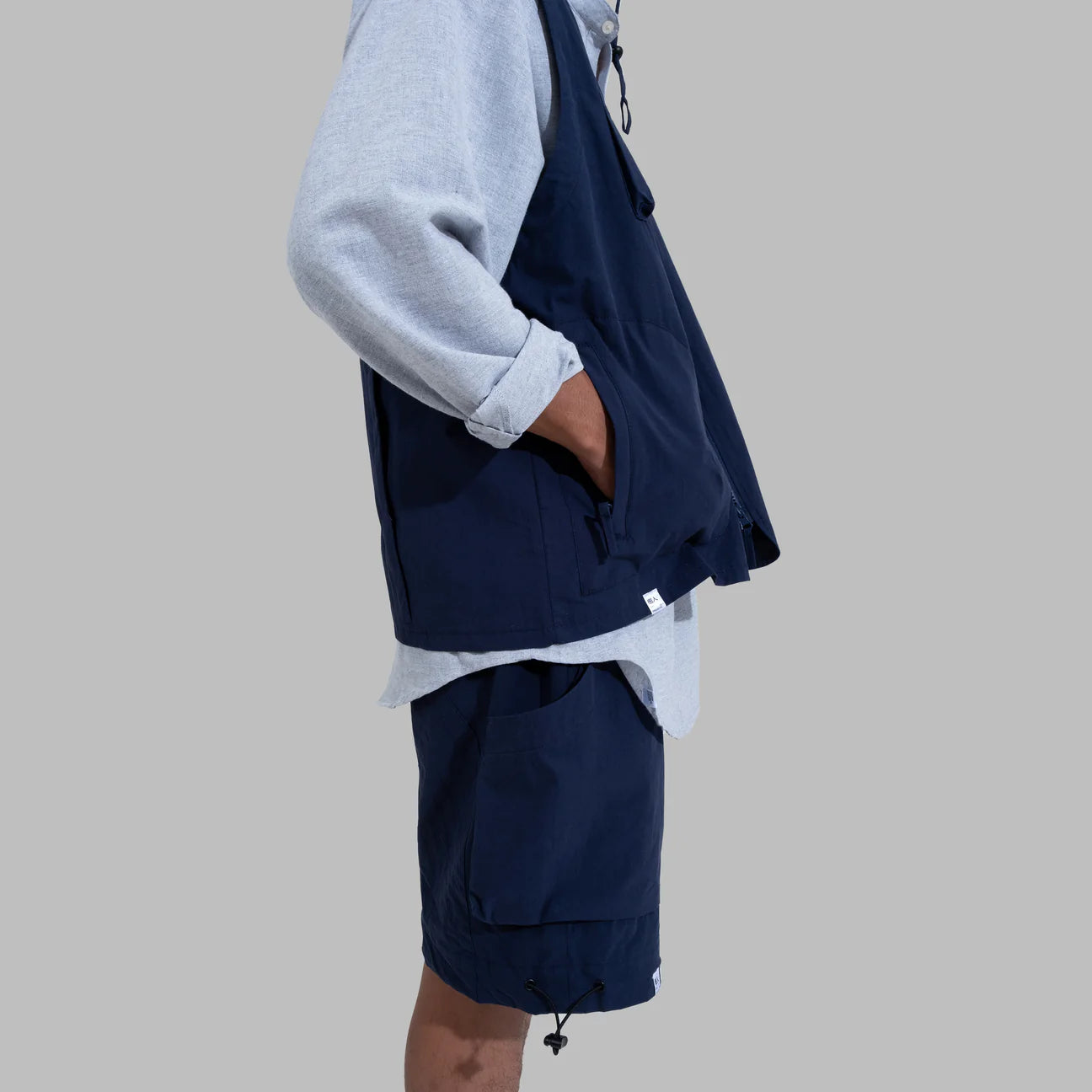 Ventilation Vest - cotton/navy