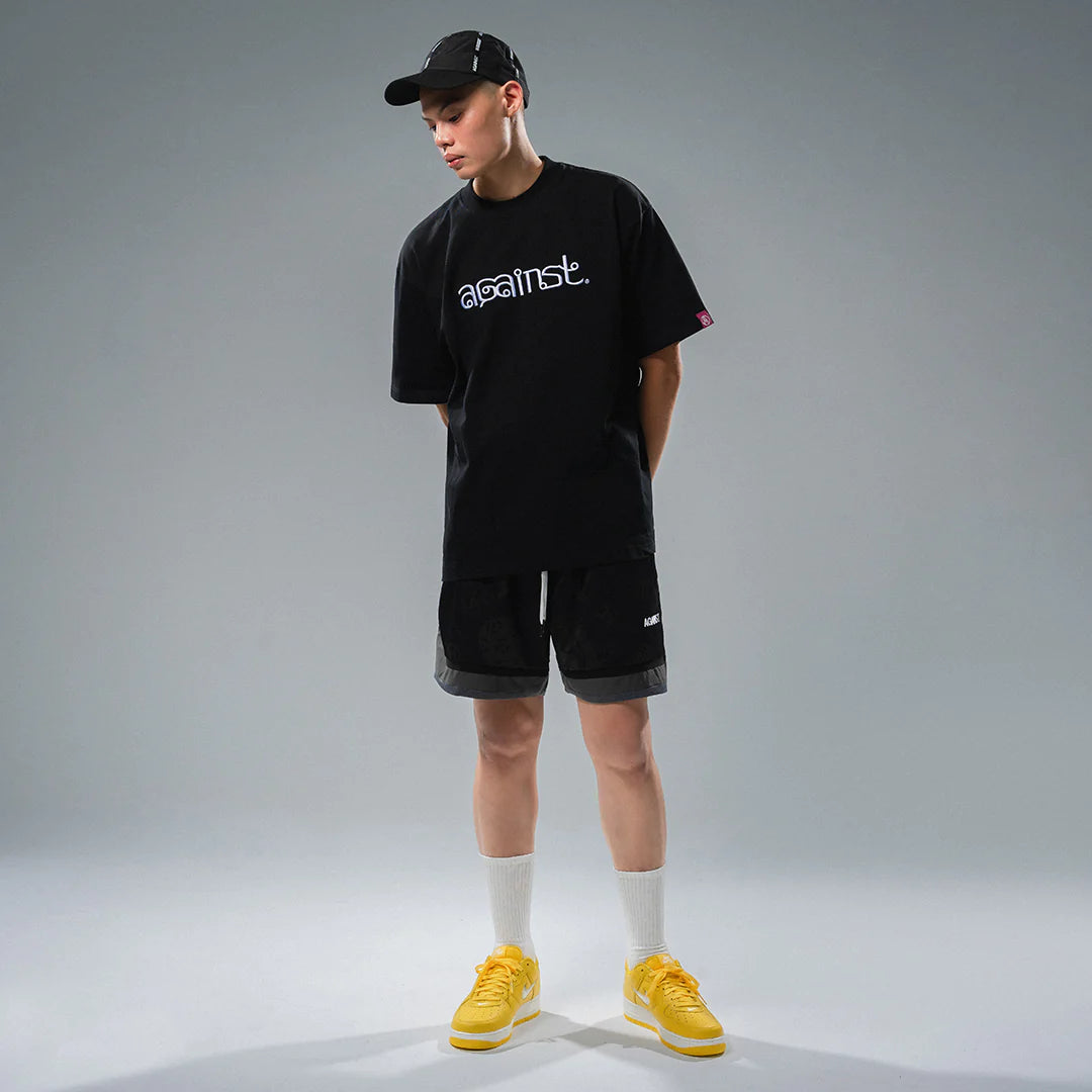 PAISLEY BALL SHORTS - BLACK