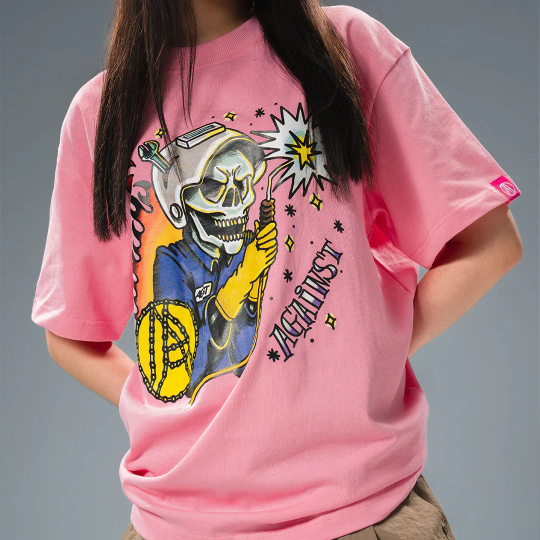 WELDING TEE - PINK