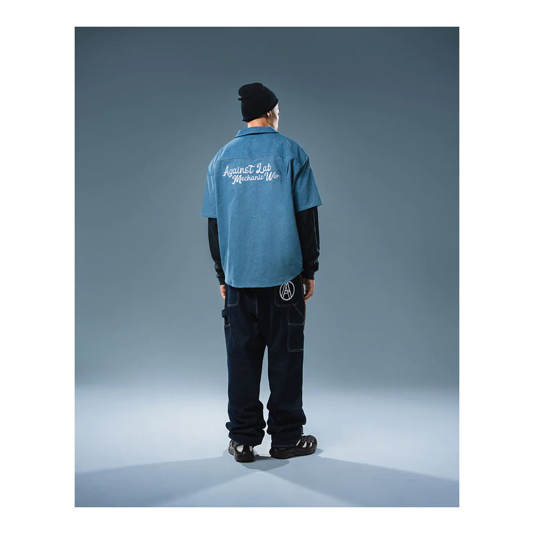 DENIM MECHANIC WORK SHIRT