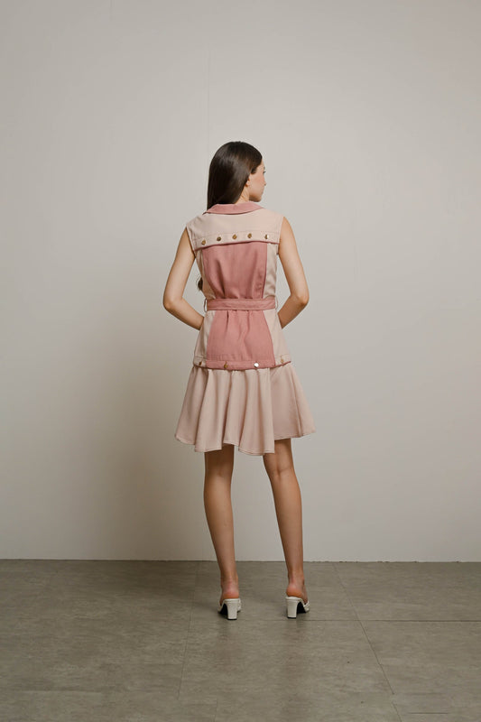 SOLLINARY TWO-WAY DRESS IN PINK