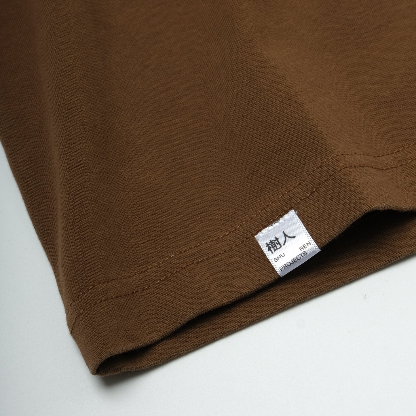 Washed Tee / Cotton - Brown