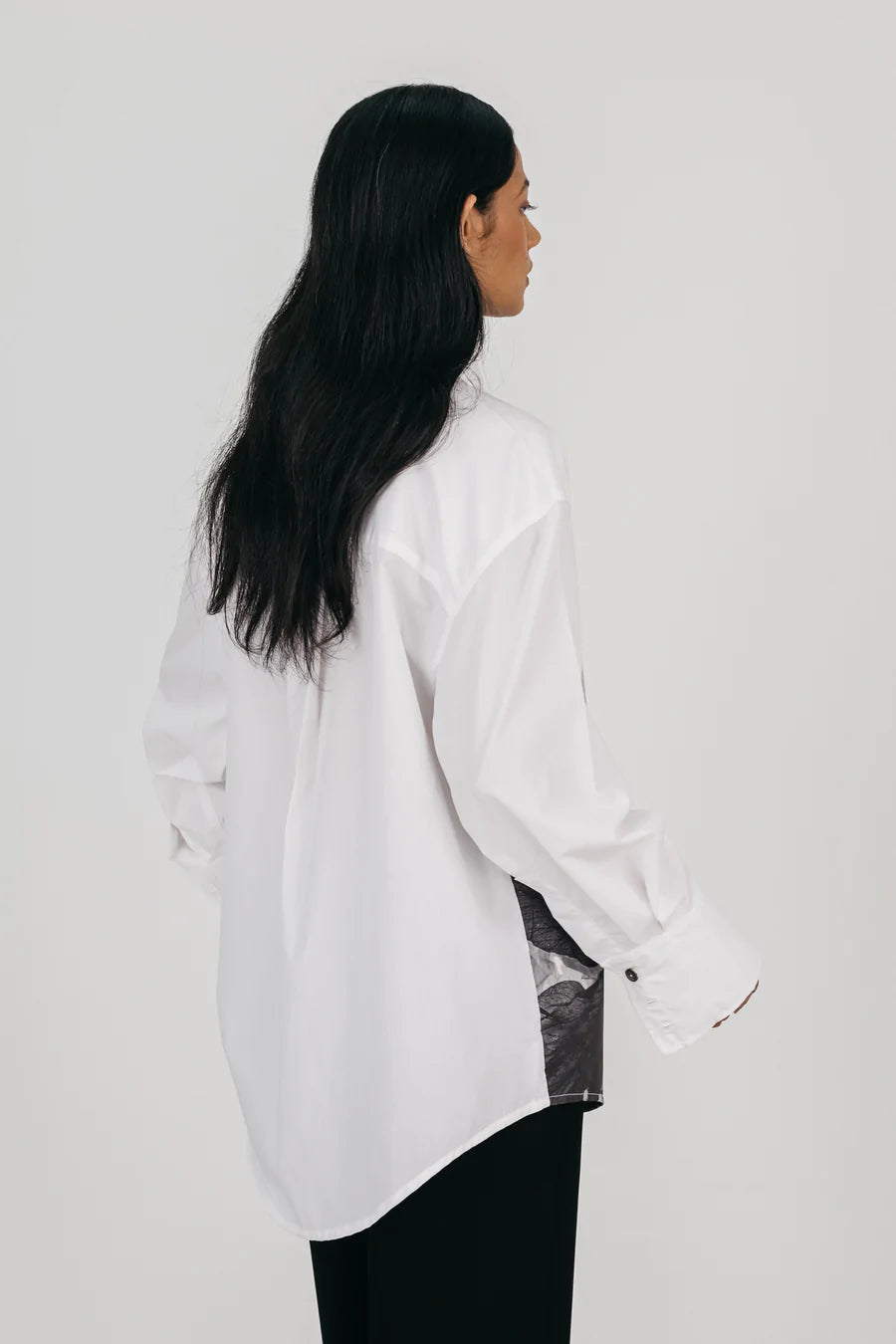 Hibiscus White Shirt