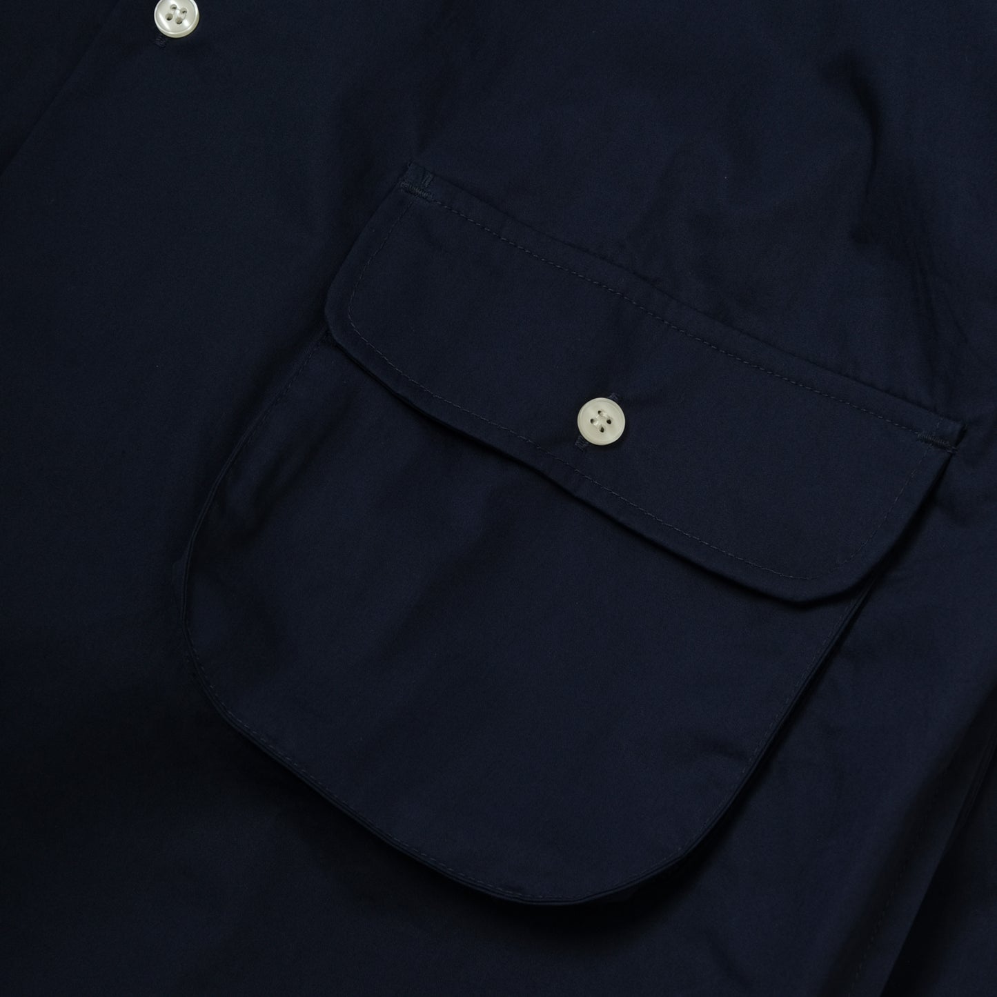 Shirt Jacket / Cotton - Navy