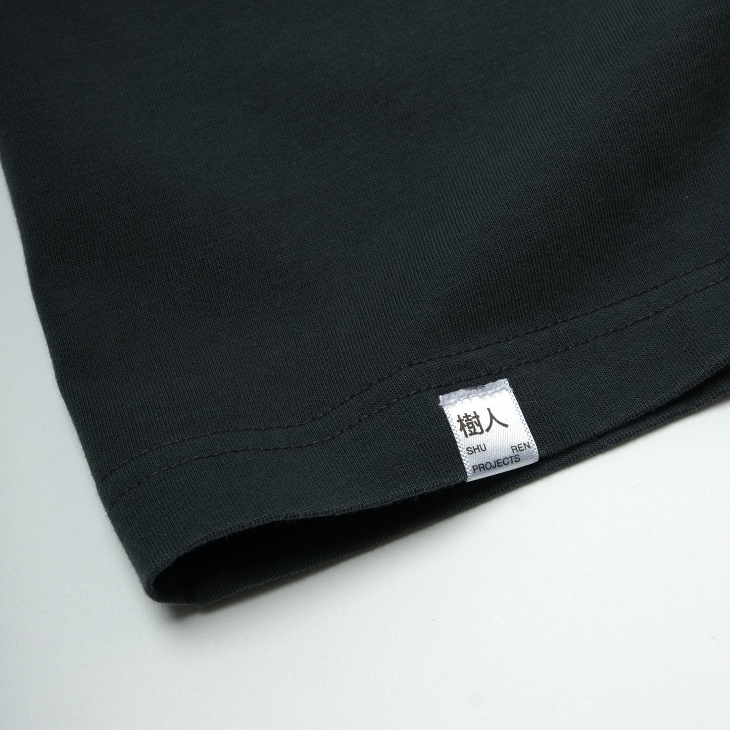 Washed Tee / Cotton - Charcoal