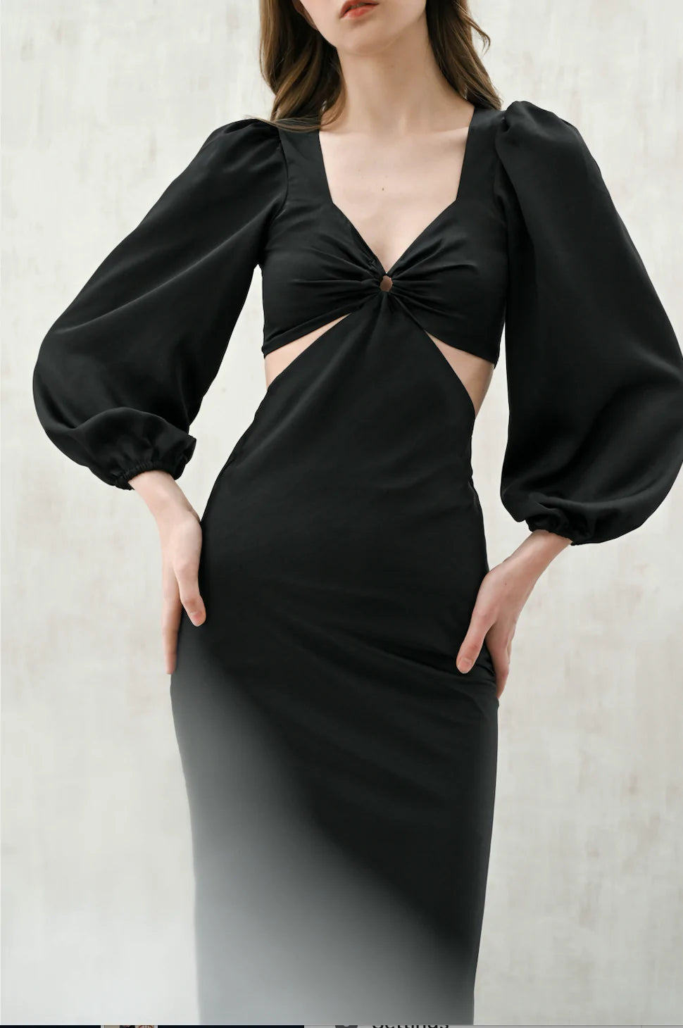 ALMA DRESS IN BLACK