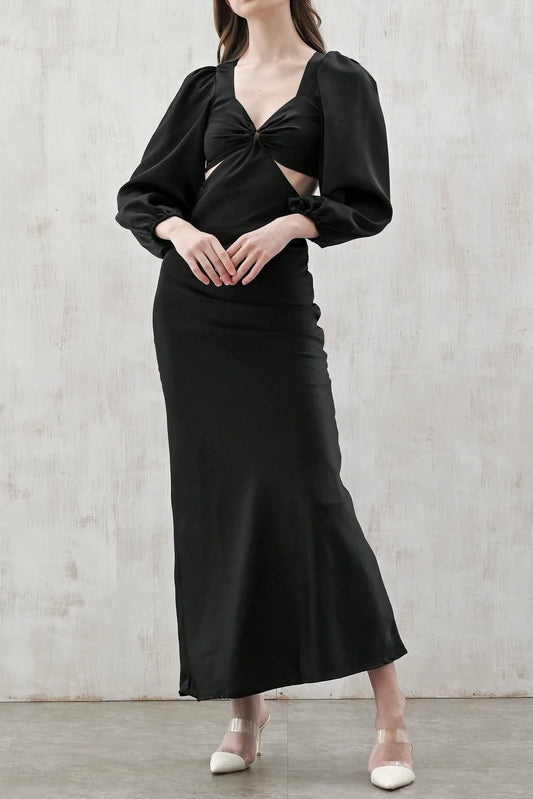 ALMA DRESS IN BLACK