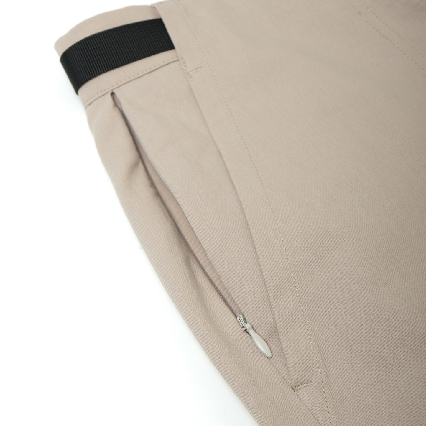 Cropped Pants / Cotton - Cement