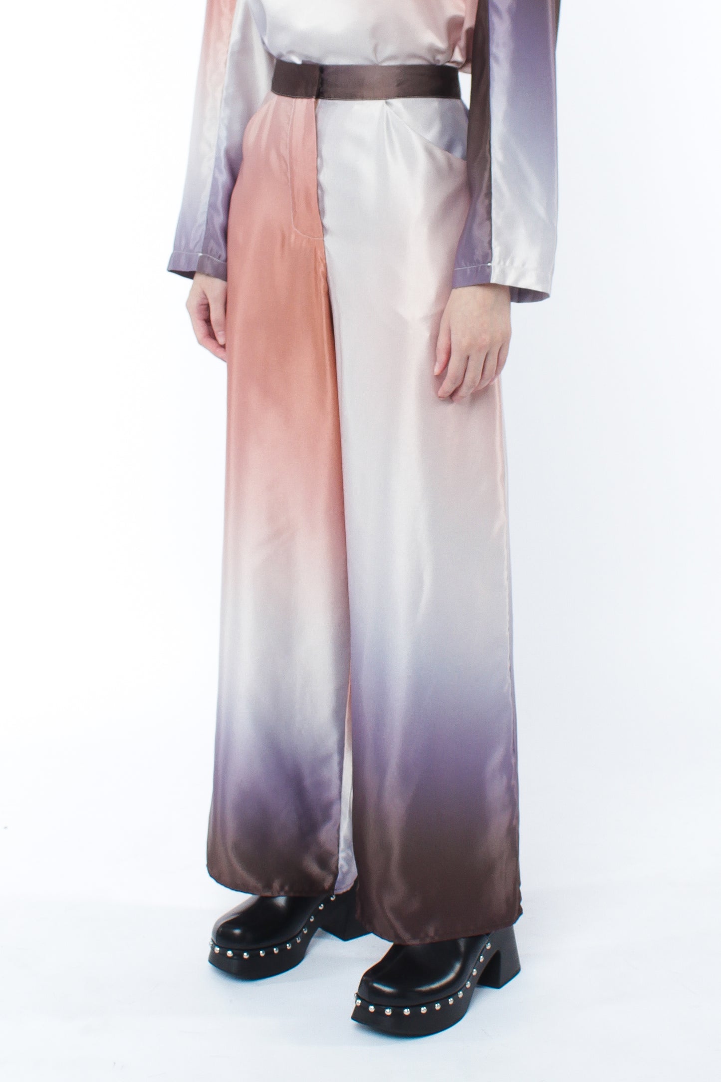 Gradient Satin Pants