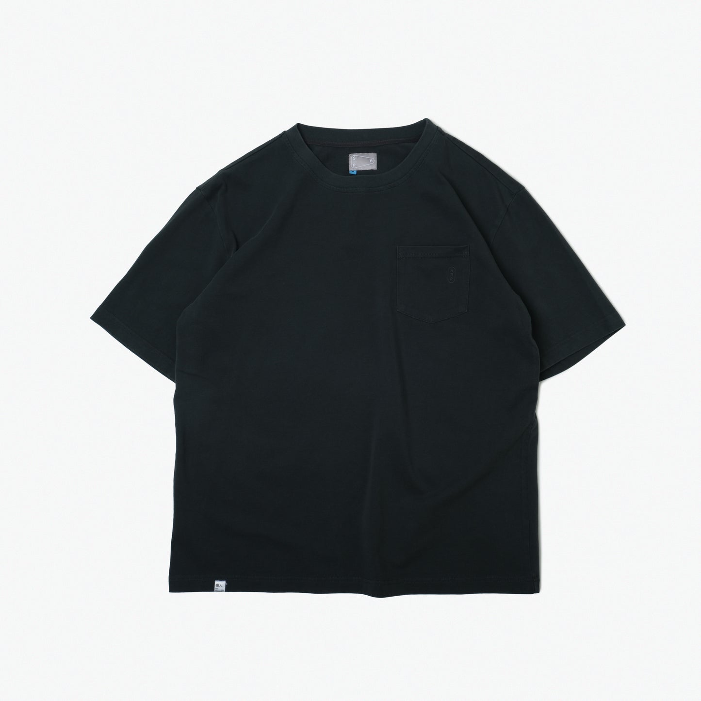 Washed Tee / Cotton - Charcoal