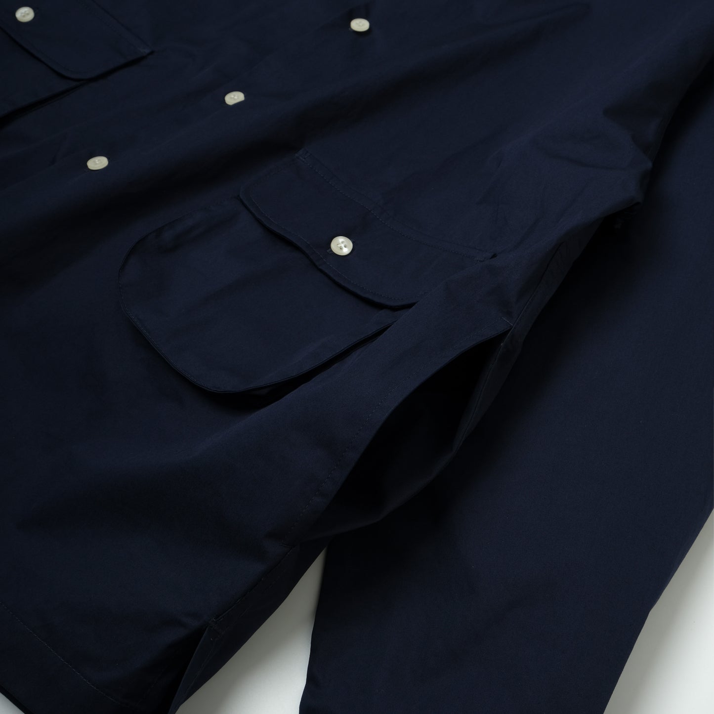 Shirt Jacket / Cotton - Navy