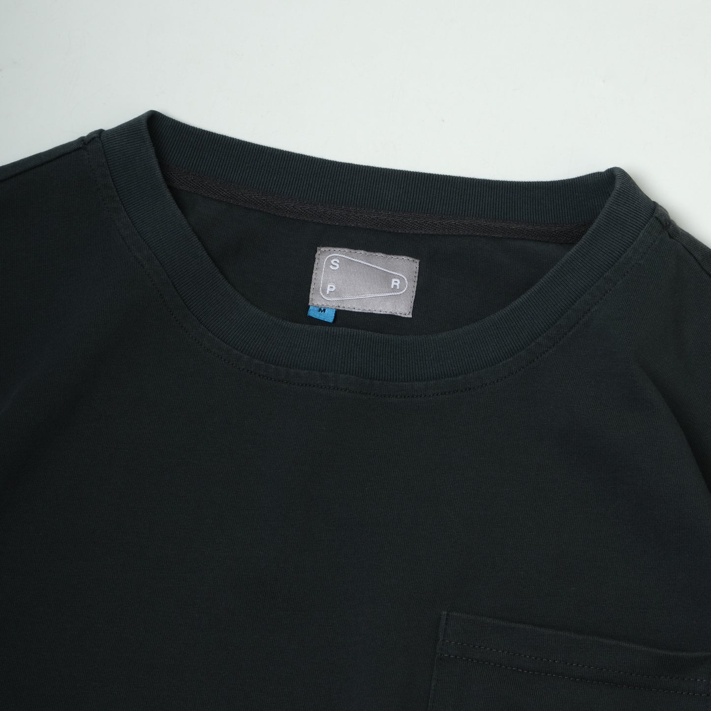 Washed Tee / Cotton - Charcoal