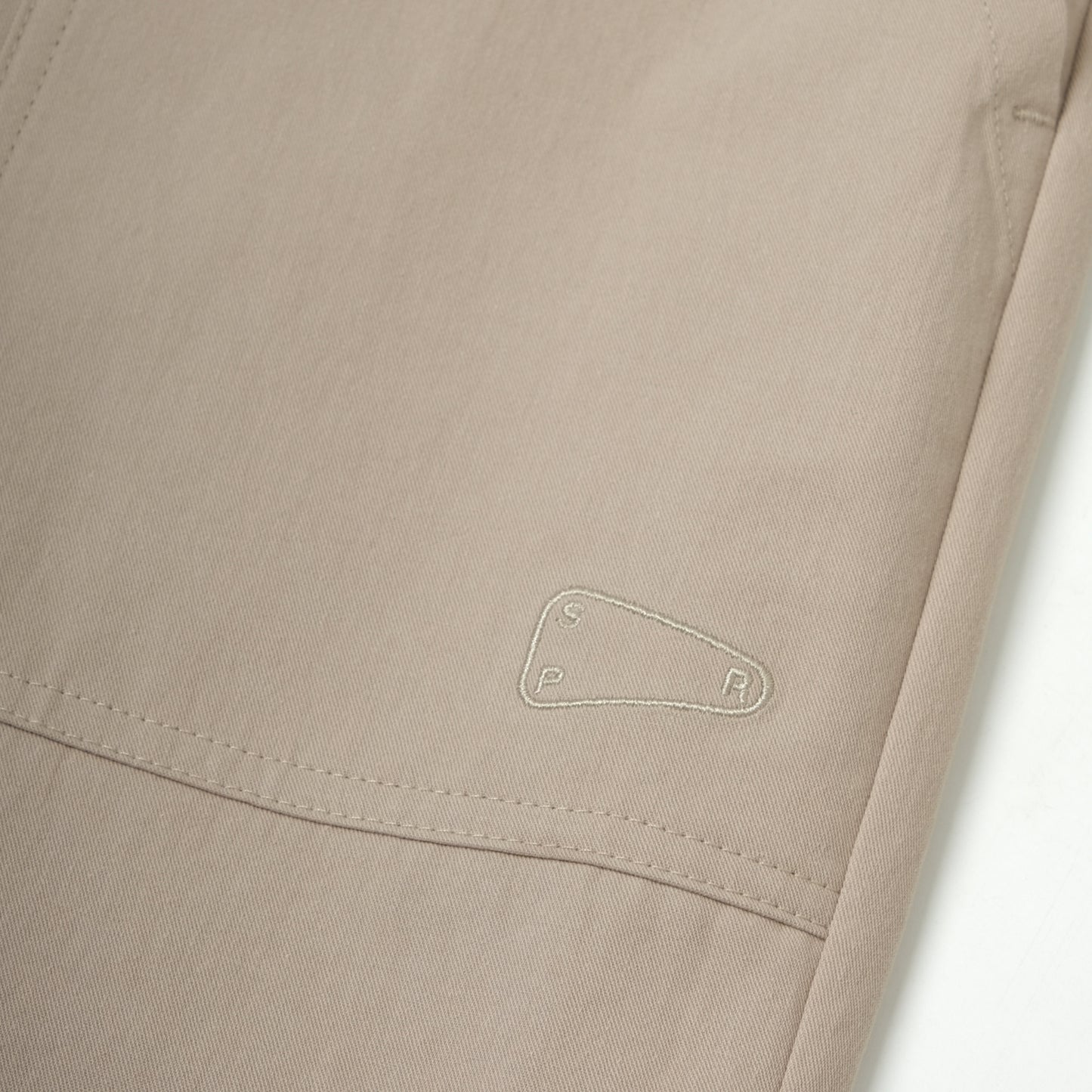 Cropped Pants / Cotton - Cement