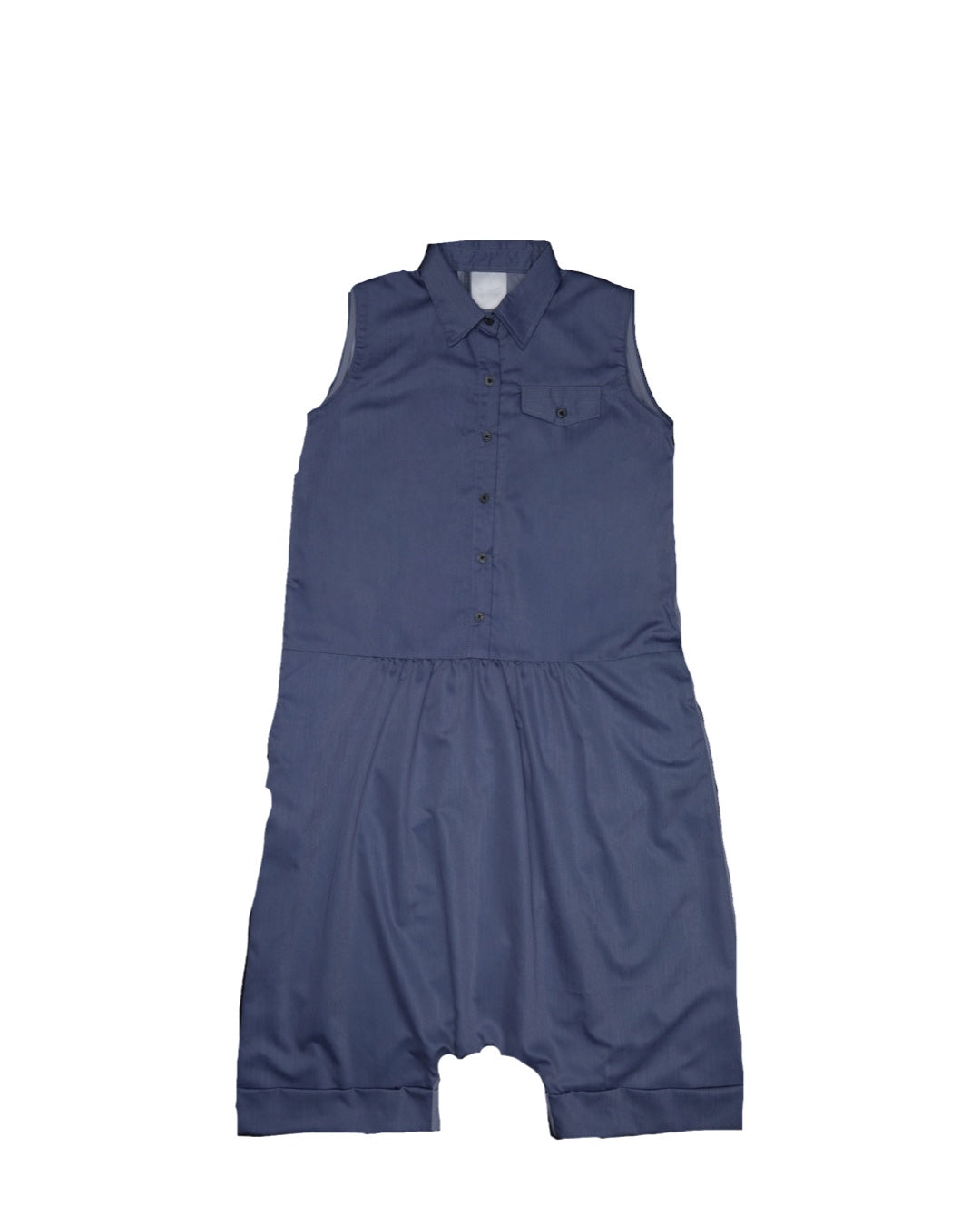 Oversized Overall Jumpsuit ( Ash Blue )