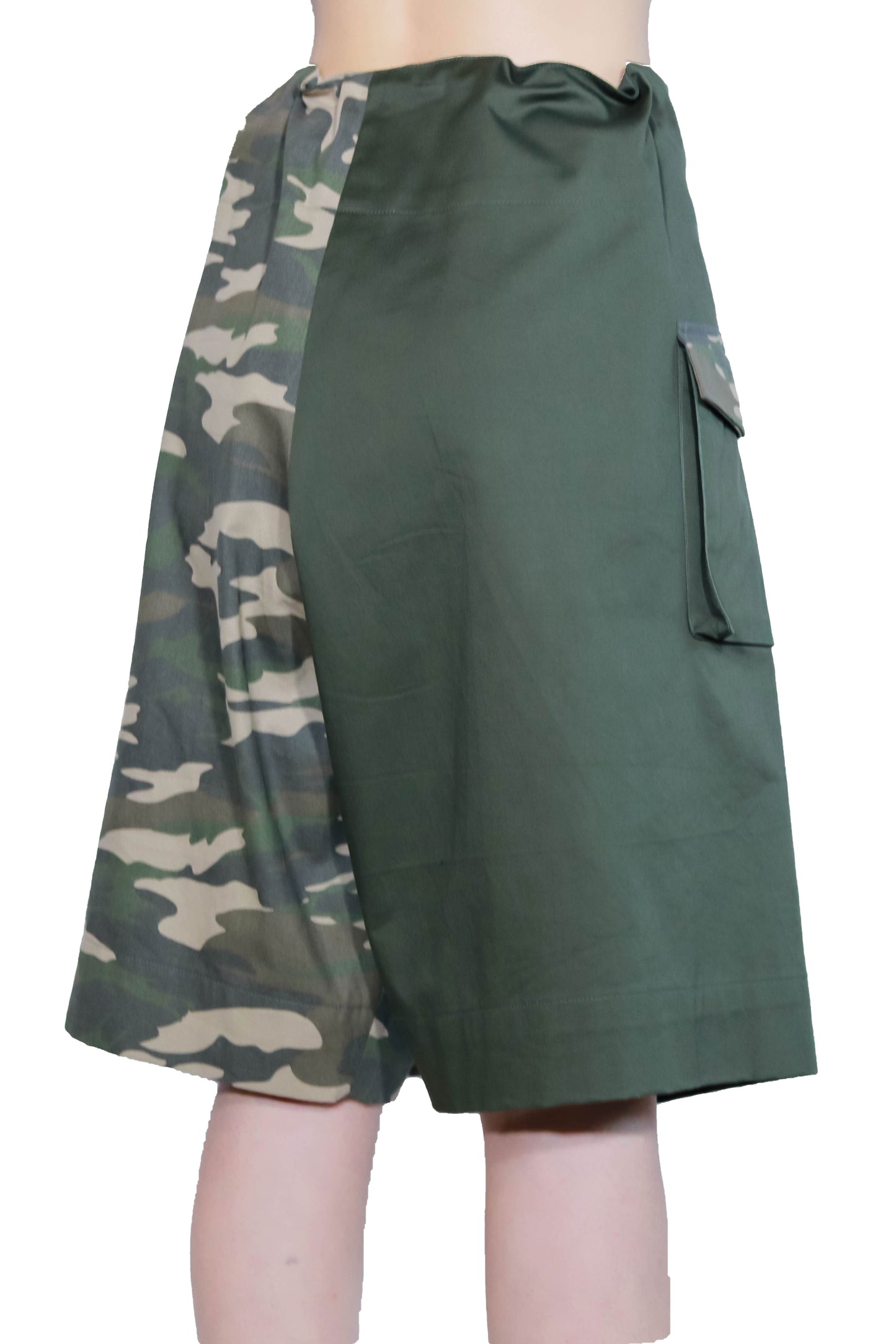 Camo Mix Army Green Pangolin Adjustable Pants