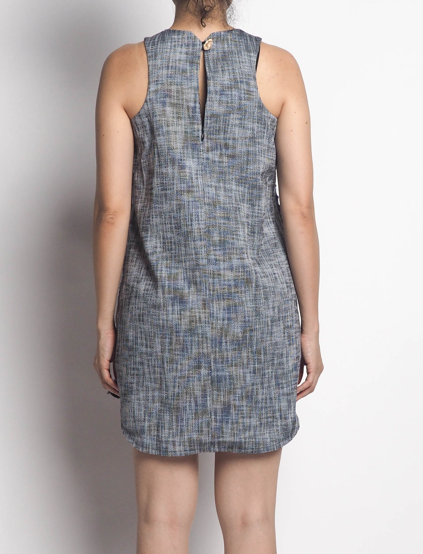 Sleeveless Mini Dress (Red)