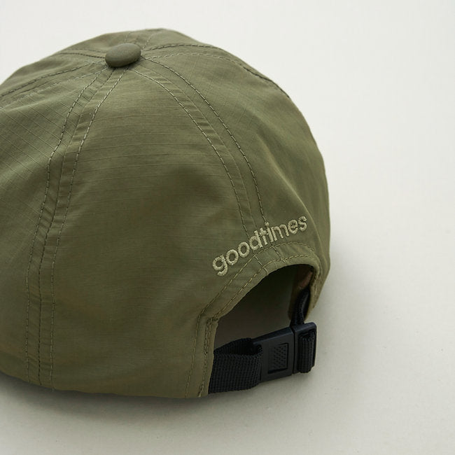 GOOD 6 Panel Cap - Olive Brown