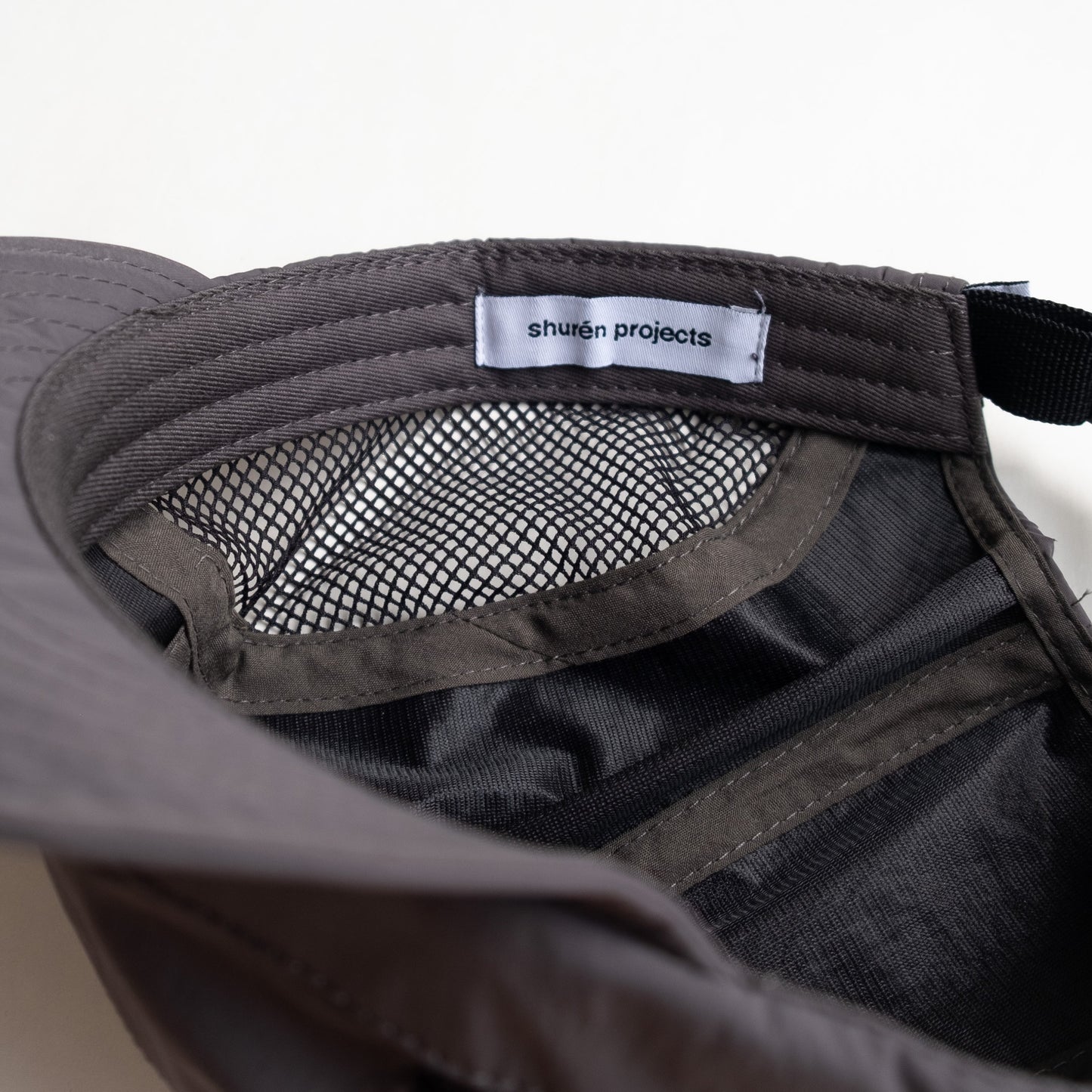 Mesh 5-Panel Cap - Grey