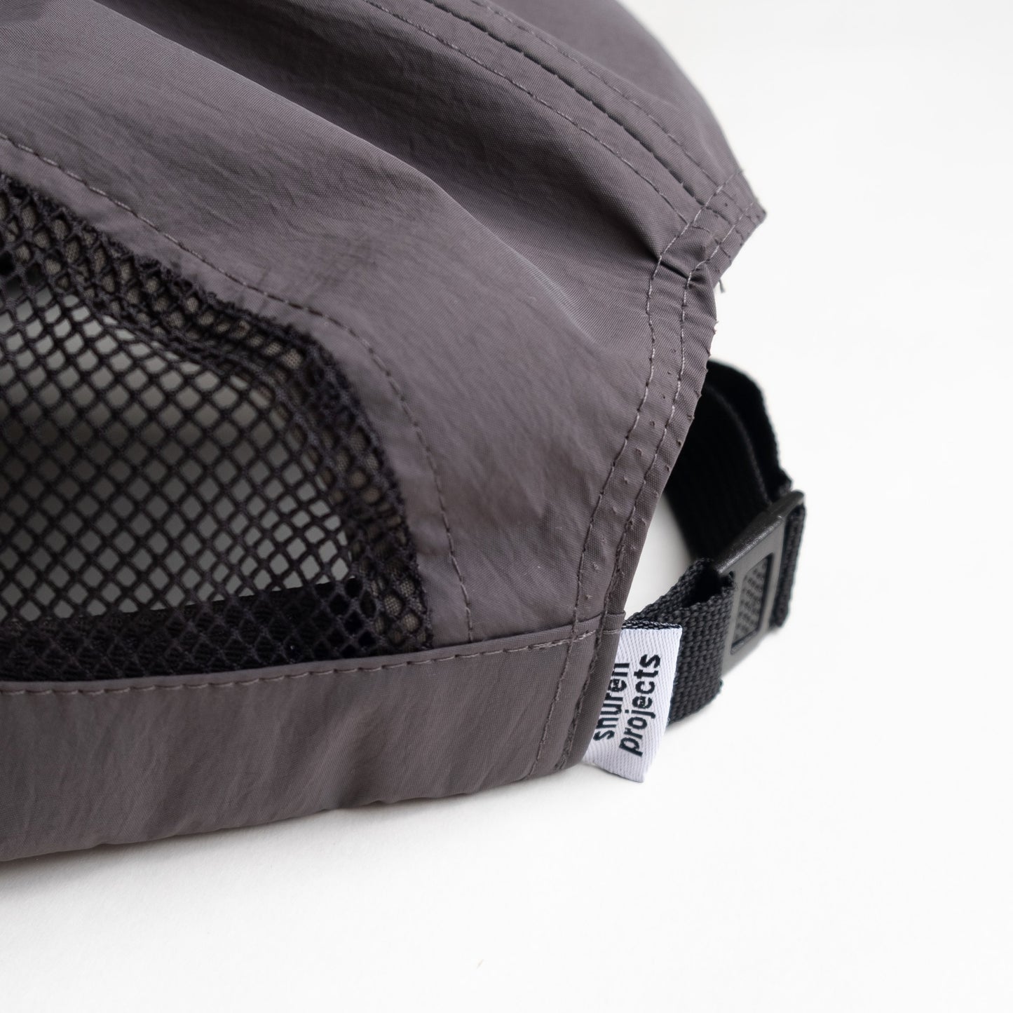 Mesh 5-Panel Cap - Grey