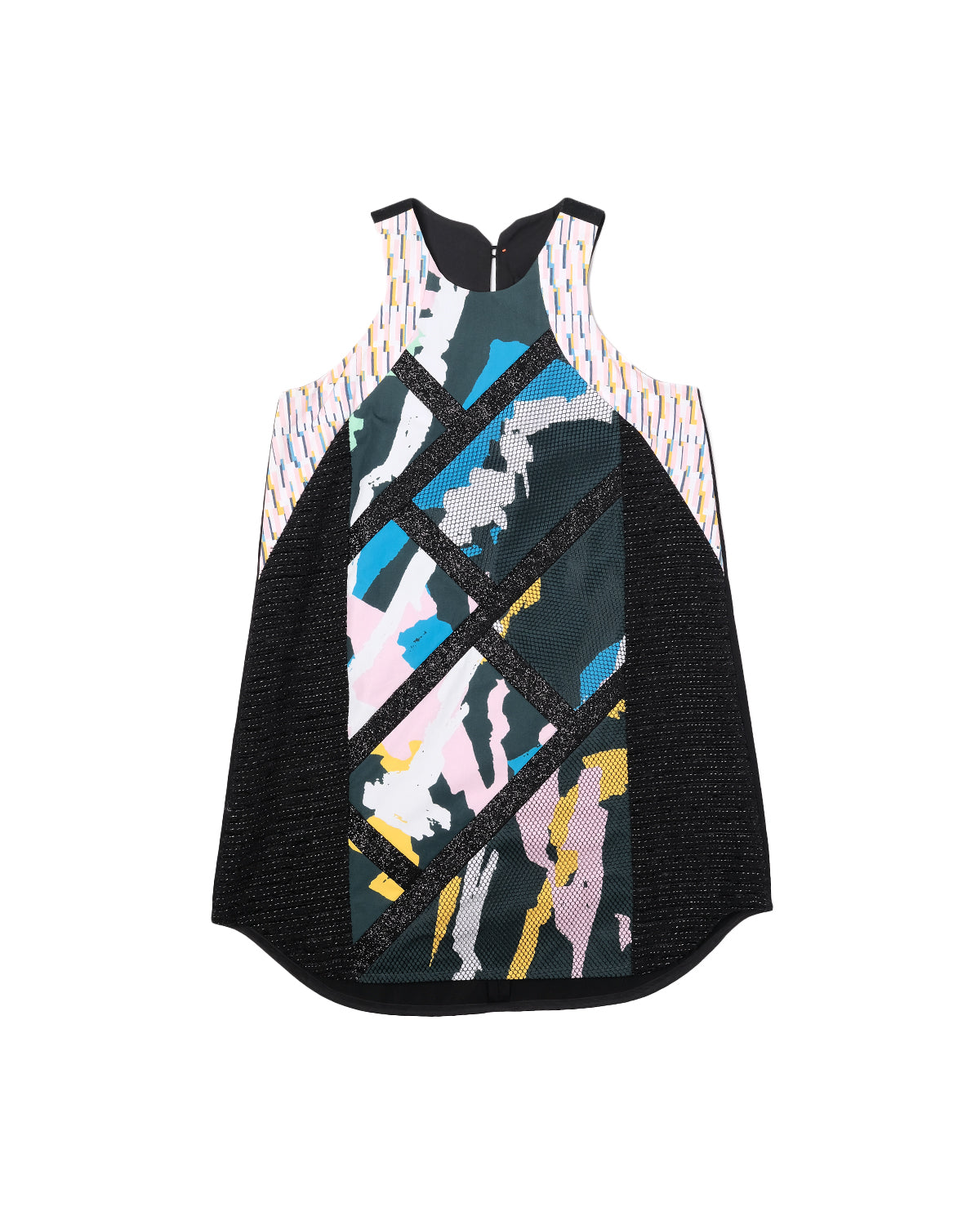 Sleeveless Mini Dress (Pink)