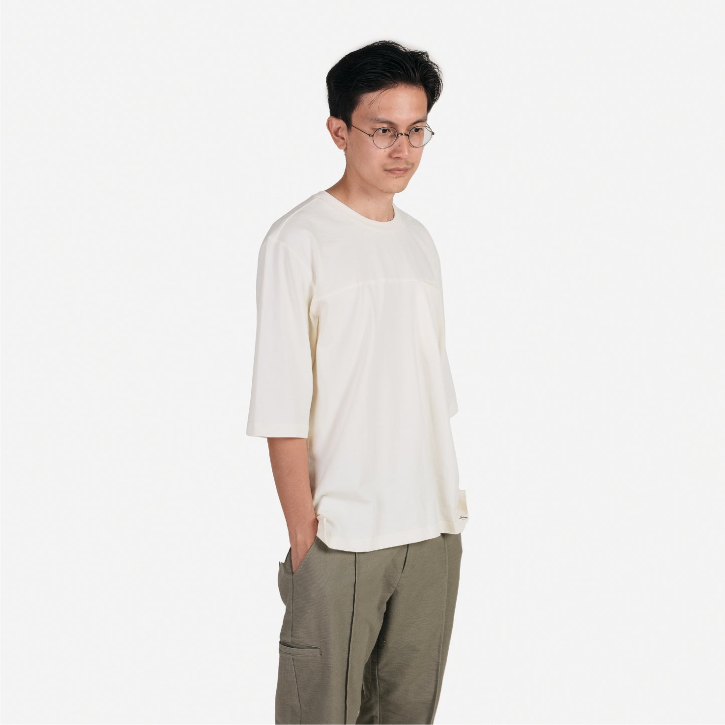 Q Tee / Cream