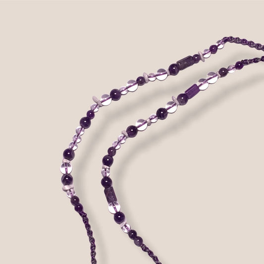 Multiwear Mask & Eyewear Chain - Purple