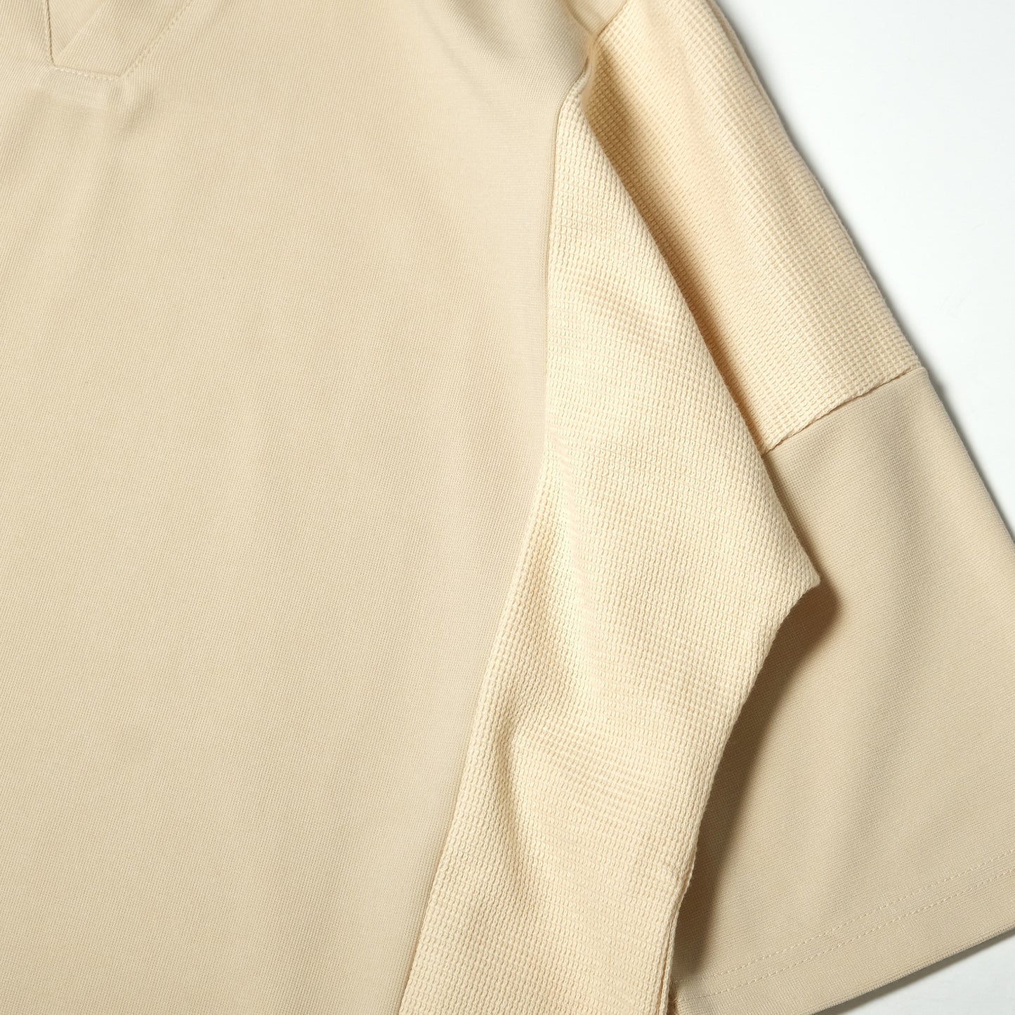 Polo Tee / Cotton - Cream