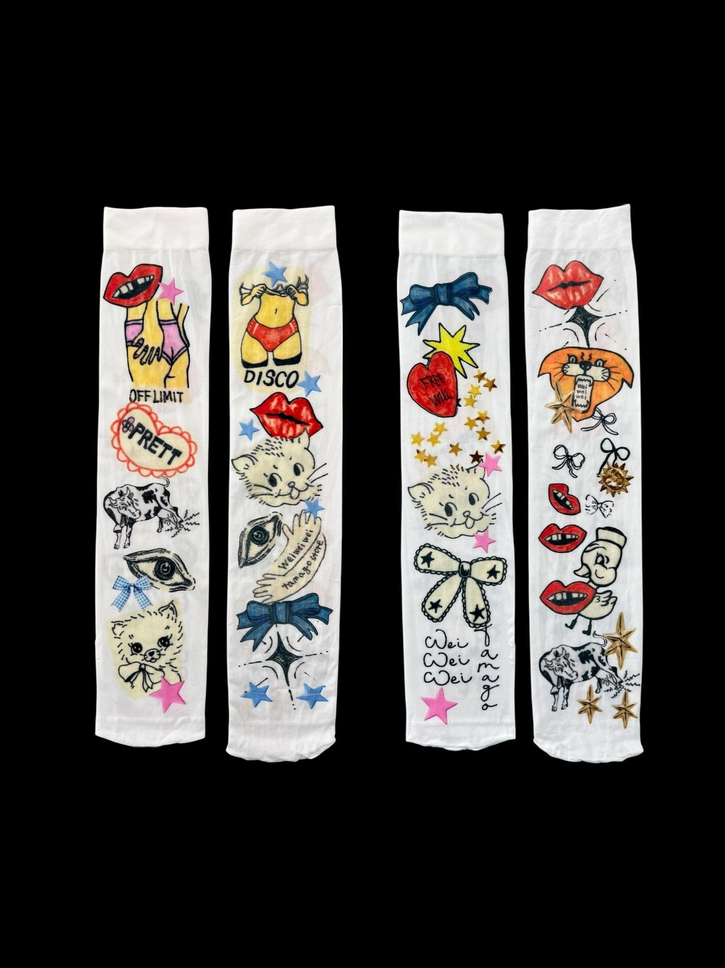 weiweiwei x TAMAGO STORE Socks 01-MID