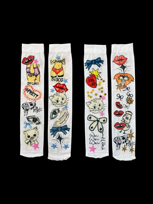 weiweiwei x TAMAGO STORE Socks 01-MID