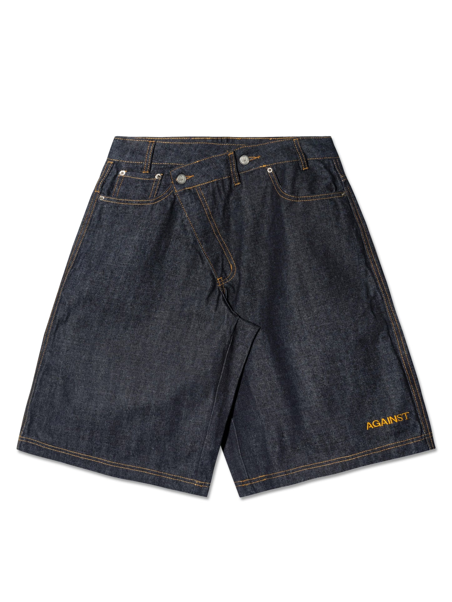 OVERLAP RAW SHORTS