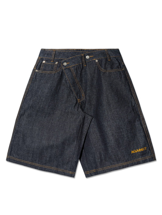 OVERLAP RAW SHORTS