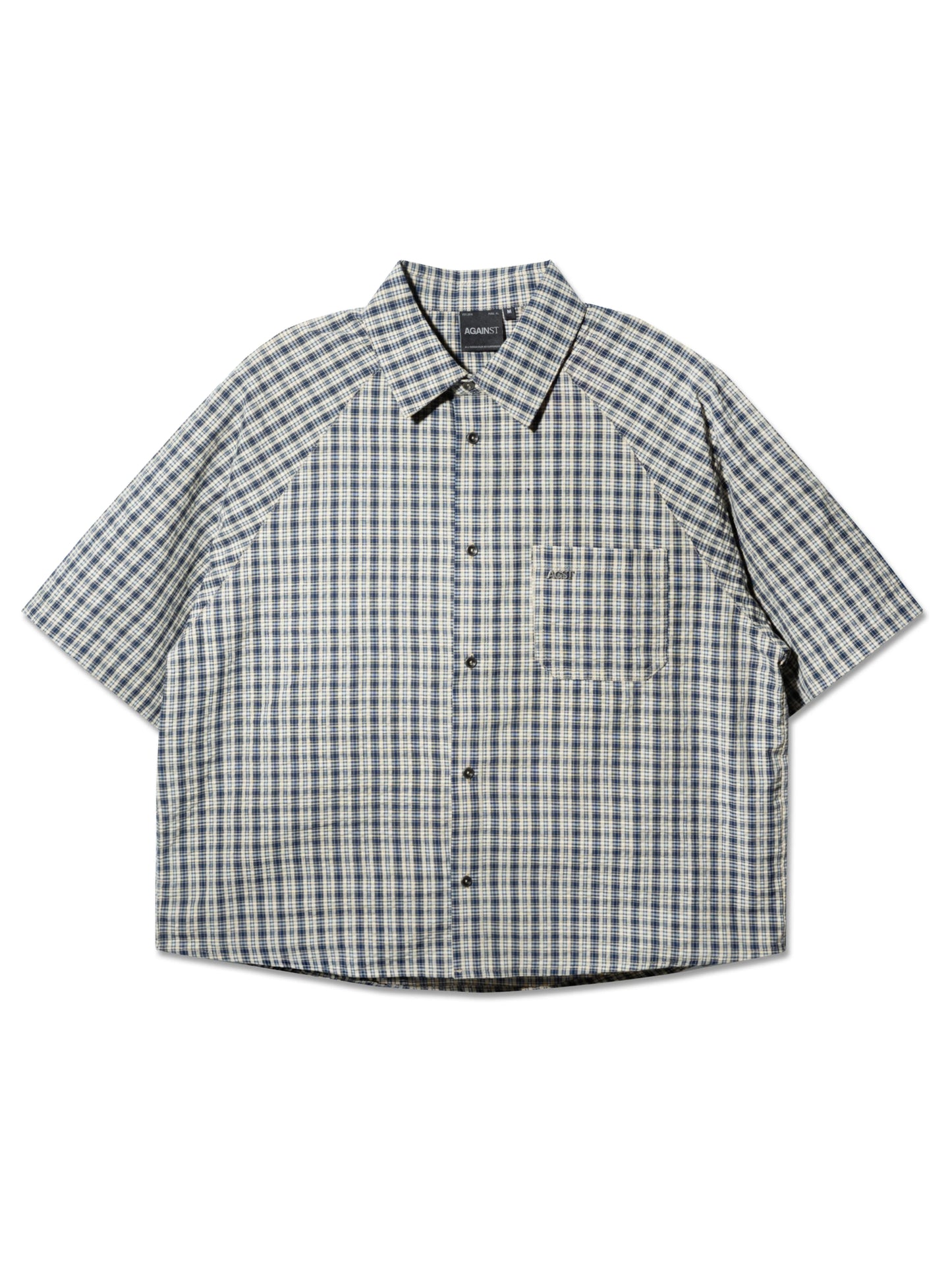 SEERSUCKER MIGUEL SHIRT BLUE