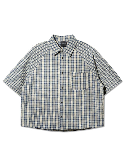 SEERSUCKER MIGUEL SHIRT BLUE
