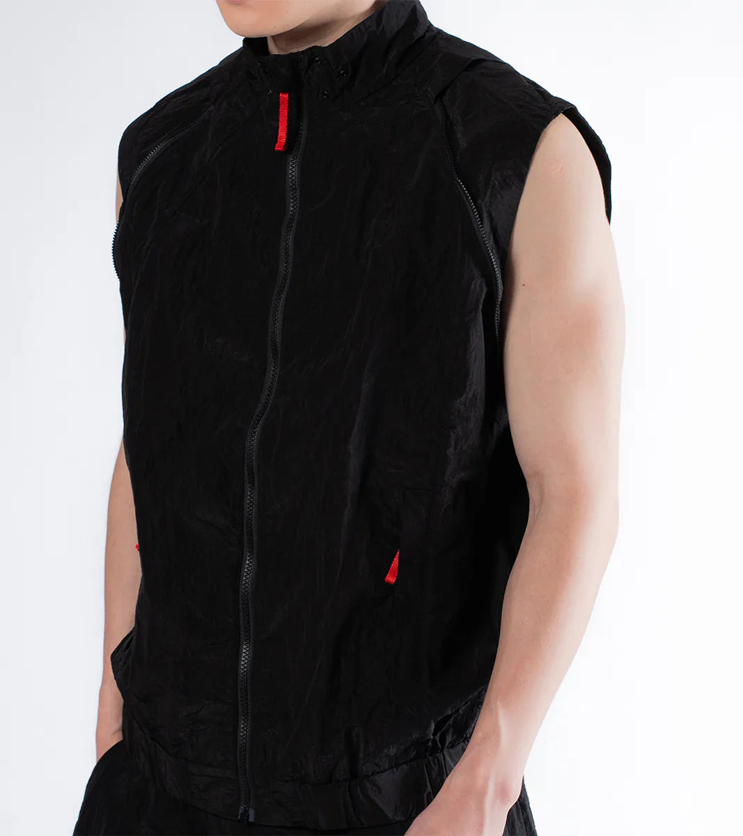 Detach shell jacket-Black