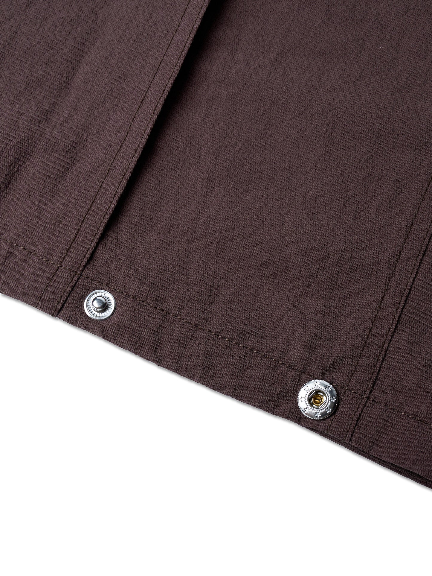 ABP. BIG BRO S/S SHIRT NYLON DARK BROWN