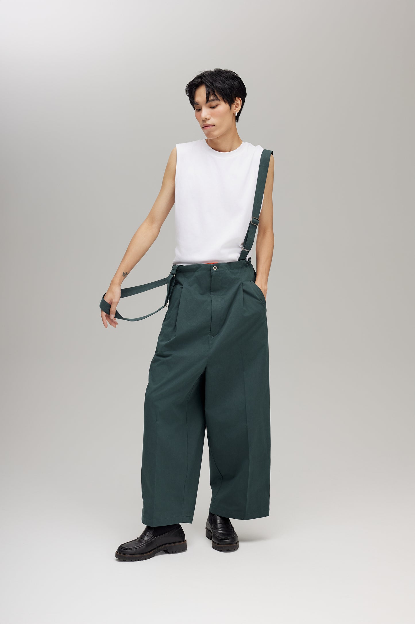 BARUN TROUSERS  IN DEEP FOREST