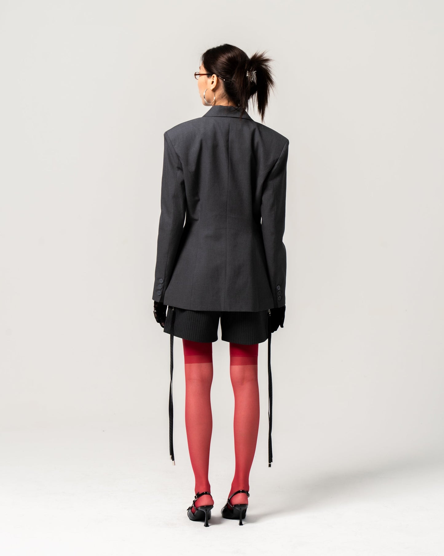 CH.1 Chipped Blazer - Black