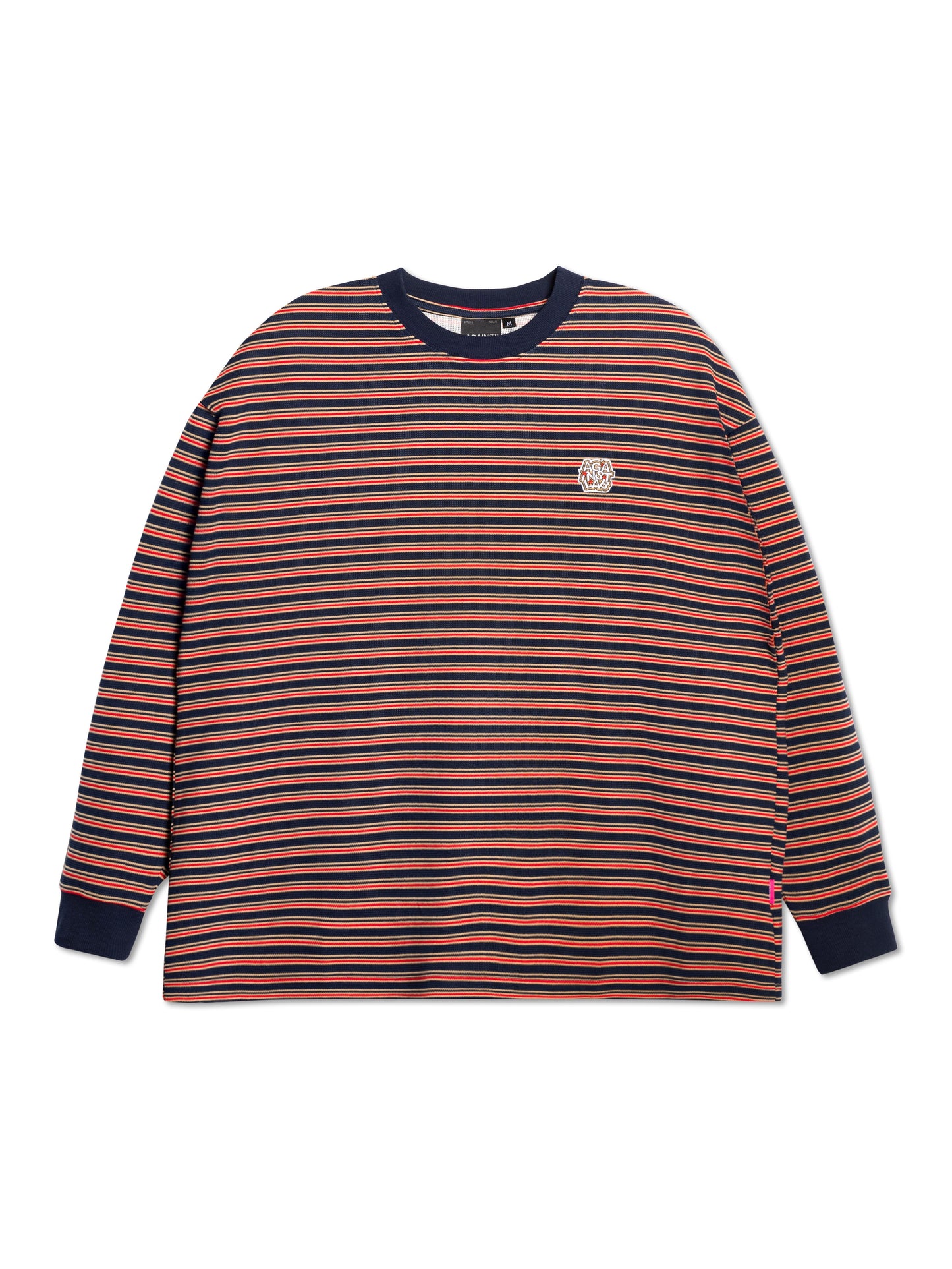 STRIPE LOUNGE TEE RED